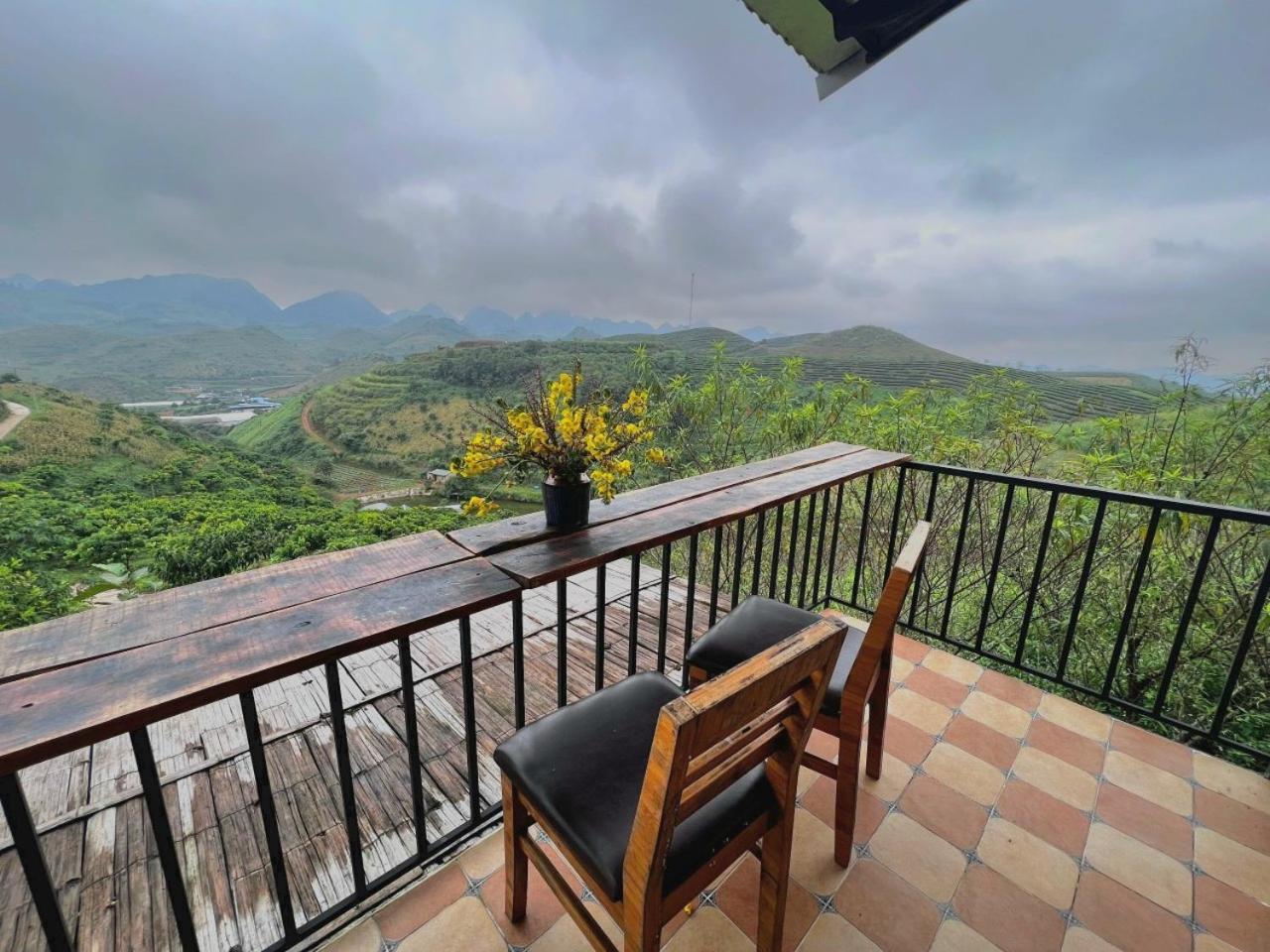 מוק צ'או Vuon Tren May - Skyline Farm & Homestay מראה חיצוני תמונה